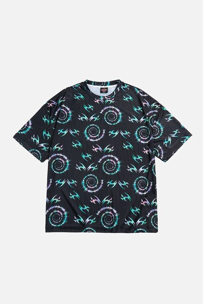 UKHWD SUPPLY Tricou bărbătesc supradimensionat Goa Fest DryTech UK1167SY