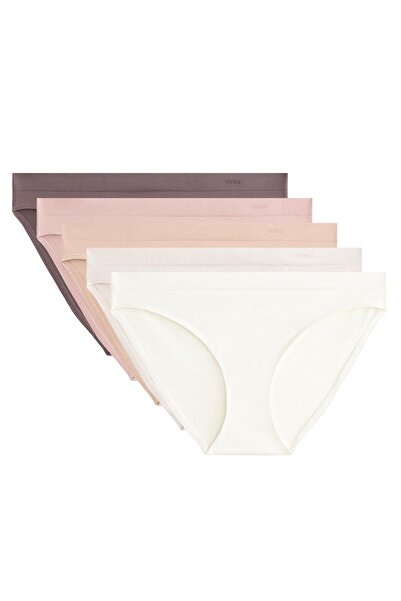 Oysho 5'li seamless soft touch klasik külot