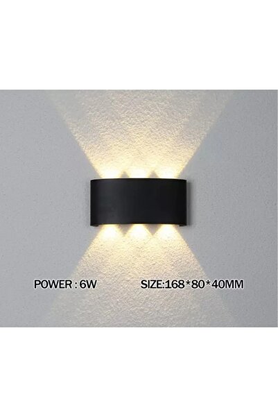 İnformed İç & Dış Mekan 6x1 Watt Duvar Apliği Günışığı Renk