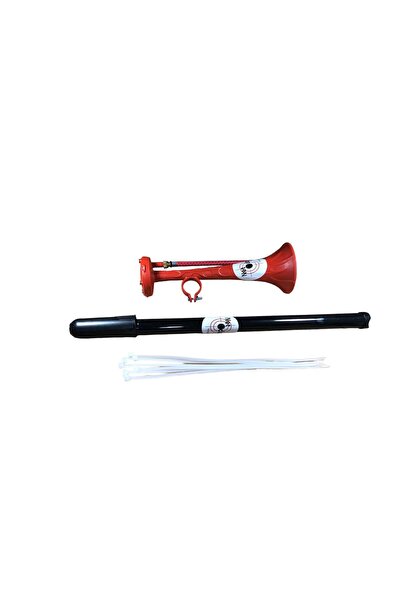 High Decibel Air Pump Bicycle Horn Air Truck Horn Black