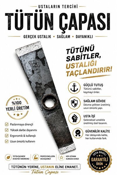 ERÇELİK TİCARET Yalvaç Bahçe Çapası 30 Cm