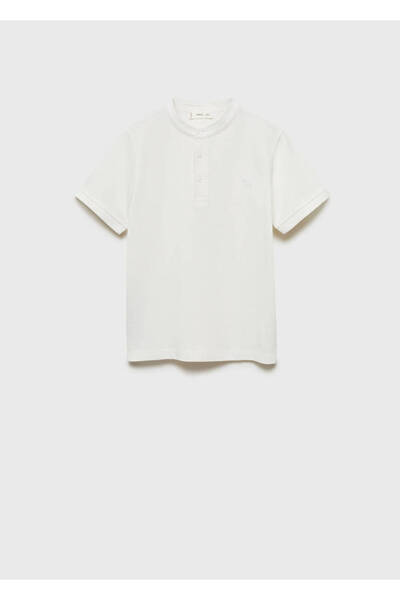 MANGO Kids 100% pamučna polo majica