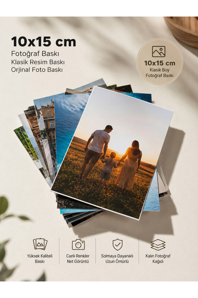 VİVA 10x15 cm Fotoğraf Baskısı - 200 ADET