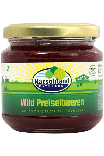 Marschland Dulceață organică de afine roșii 220g Naturkost