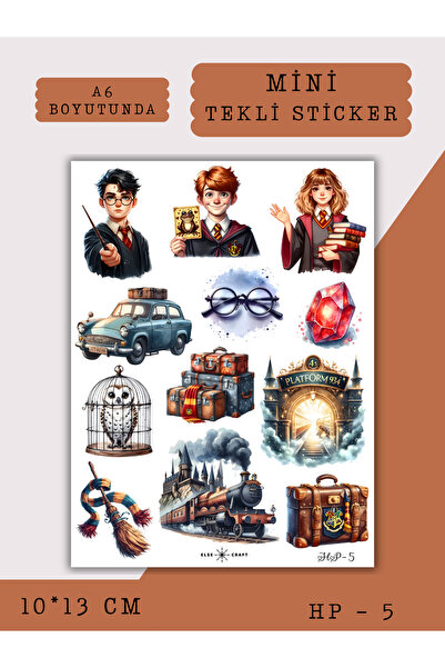 Else Craft Harry Potter Sticker - HP-5 - Ajanda Planlayıcı Bullet Journal İçi...