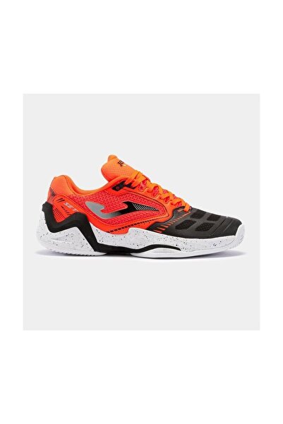 Joma Set Erkek Turuncu Siyah Toprak & Sert Kort Tenis Ayakkabısı TSETW2308AC