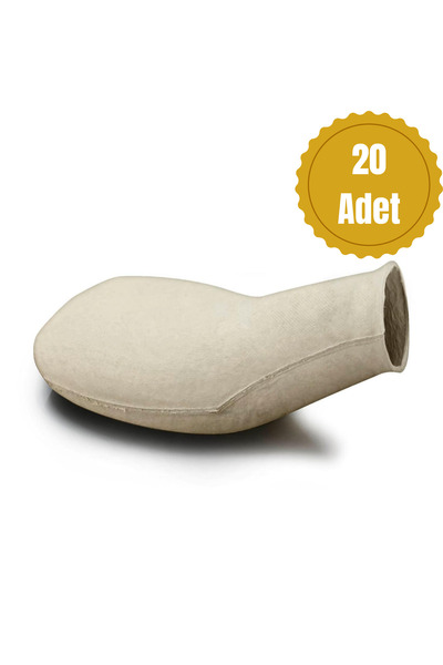 Fiberpak Karton İdrar Kabı | Ördek – 20 Adet Tek Kullanımlık