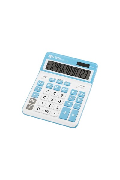 ELEVEN Calculator de birou cu 12 cifre, 206 x 155 x 35 mm, Eleven CDC120 Alb/...