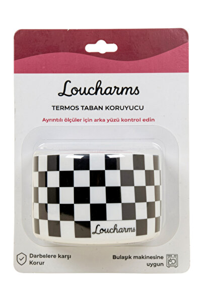 LouCharms Stnly Quencher Uyumlu Zebra Termos Tabanı