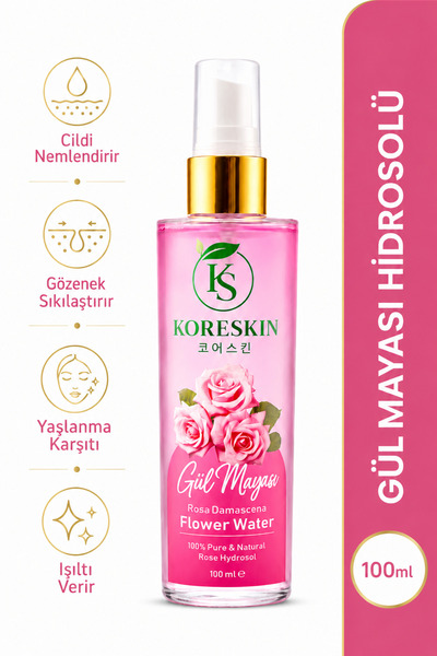 Koreskin Gül Suyu Gözenek Sıkılaştırıcı Aydınlatıcı Ve Arındırıcı Tonik %100 ...