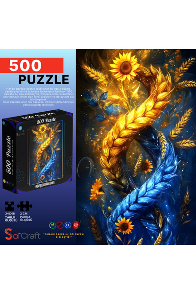 Soi Craft 500 Parça Puzzle Güneşten Doğan Umut #214