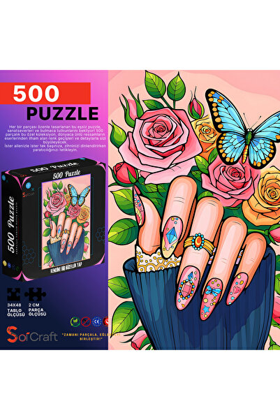 Soi Craft 500 Parça Puzzle Kendine Bir Güzellik Yap #225