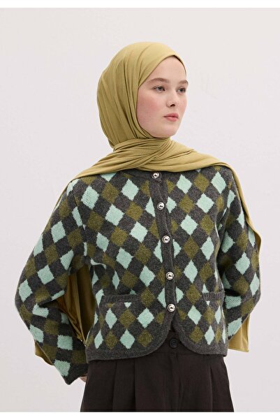 Freshscarfs Bambu Penye Şal Yeşim