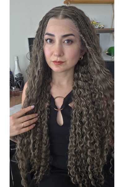 Perukçu Alev HERYÖNE AYRILAN SENTETİK TÜL PERUK /PERUKÇU ALEV 77GF91