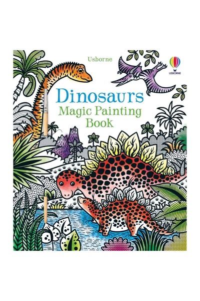 Usborne Carte de pictat cu apa - Dinosaurs Magic Painting Book