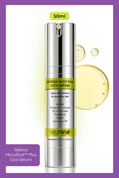 Vio nine Retinol Microshot ™   Plus Cica Serum 0.1% Made in Korea 50 ml