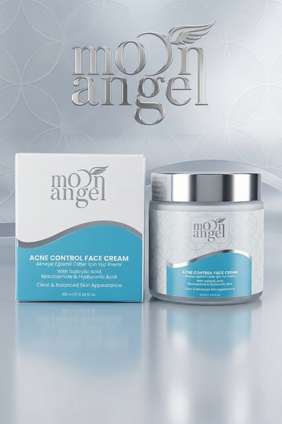 MOON ANGEL Acne Control Cream Moisturizing Face Cream for Acne-Prone Skin (Niacinamide & Hyaluronic Acid) 100 ml