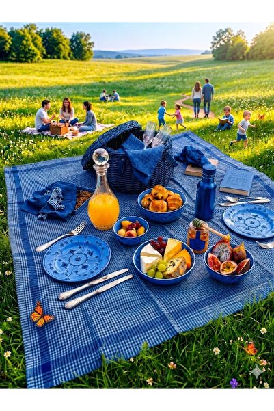 SUNDOKU HOME Zefir 170x170 cm Büyük Boy Masa Örtüsü – Balkon, Mutfak ve Pikni...