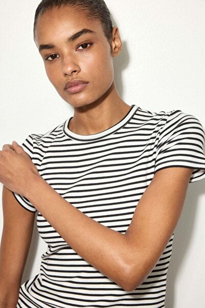H&M Ribbed T-shirt