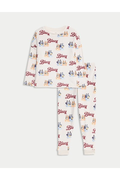 Marks & Spencer Velour Bluey™ Pijama Takımı (12 Ay – 9 Yaş)