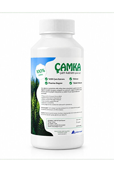 Doğal Çamka %100 Çam Katranı 1 Kg