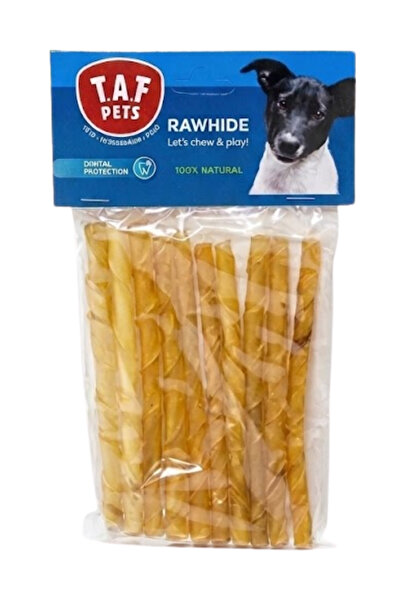 TAF PETS Recompense caini, oase din piele presata, 0,145Kg, 12.5 cm, diametru...