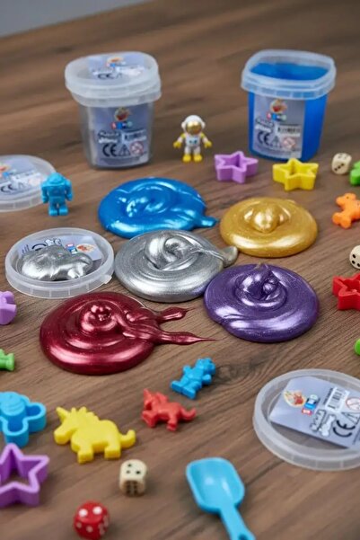 Sino Metallic Slime Play Gel 140 Gr – Fun Play with Flexible Shiny Texture