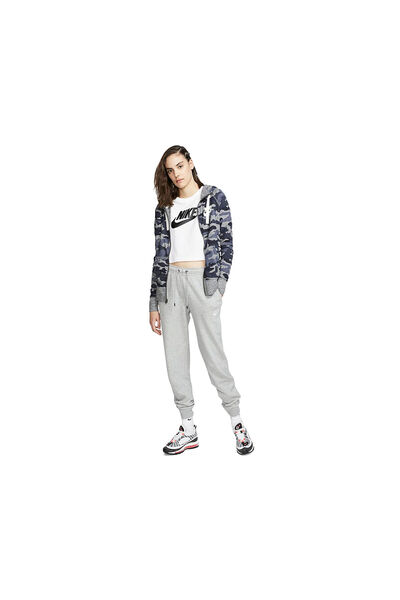Nike Sportswear Essential Fleece Kadın Gri Eşofman Altı