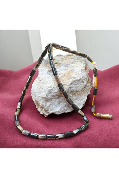 İnan Tesbih Ram's Horn Capsule Cut Master Signed Model Prayer Beads