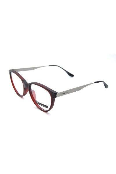 Italia Independent 5809 51 057 ŞEFFAF BORDO CAT EYE KEDİ KADIN GÖZLÜK