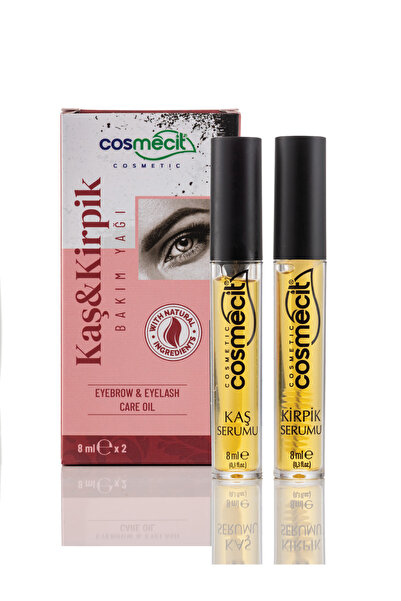 cosmecit زيت العناية بالحواجب والرموش (8 مل + 8 مل)