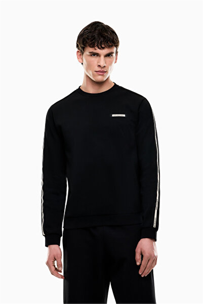 EA7 Erkek Bisiklet Yaka Sweatshirt