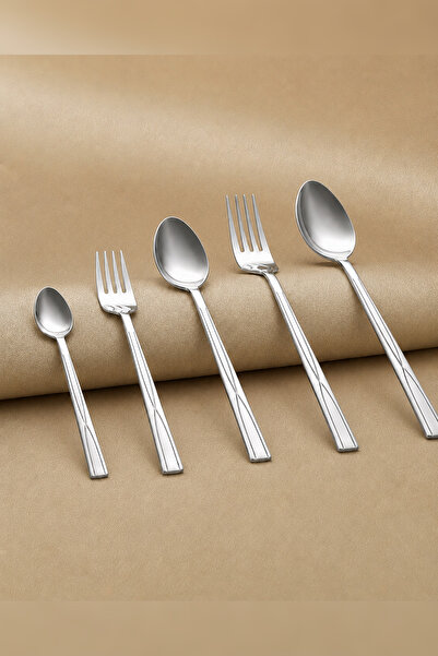 Gökdil Atlas 60 Parça Çatal-Kaşık Seti