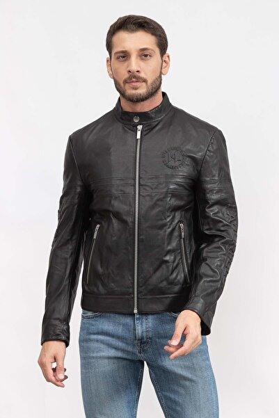 Karl Lagerfeld Erkek Deri Mont555015532409
