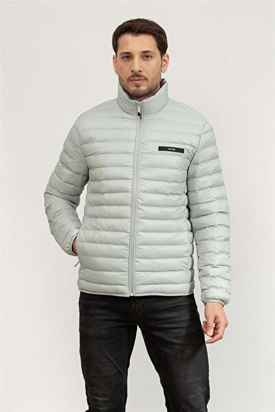 Calvin Klein Erkek Mont Gri