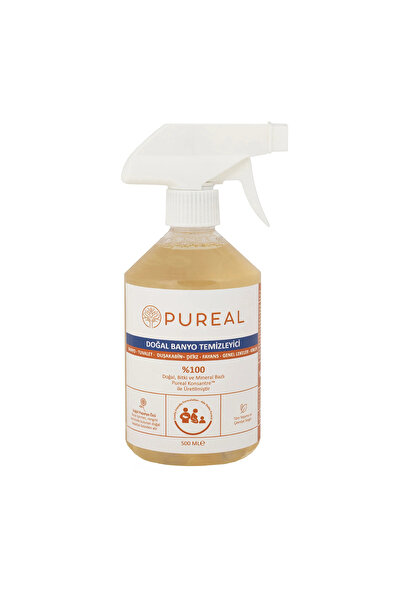 Pureal Doğal Banyo Temizleyici - Lavanta, Okaliptüs & Limon Uçucu Yağlı