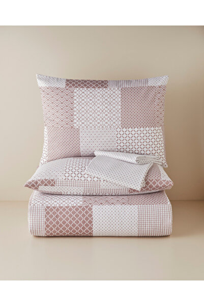 English Home Set cuvertură de pat dublă cu model Chain Patch, ușor de călcat,...