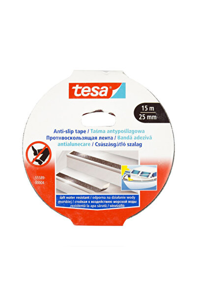 Tesa Bandă adezivă antiderapantă neagră 15m 25mm