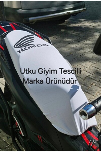 Honda PCX DIO TÜM YILLARA UYUMLU BEYAZ MOTOSİKLET KOLTUK SELE KILIFI