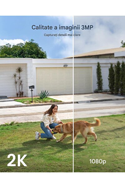 ie Geek Camera de supraveghere wireless WiFi 2.4G ieGeek 3MP cu baterie pentru exterior