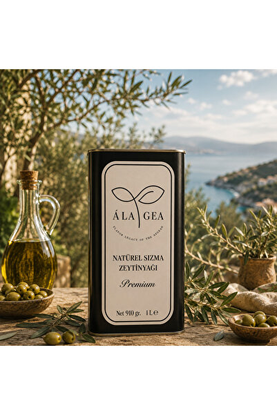 A LA GEA Ala Gea Soğuk Sıkım Naturel Sızma Premium Zeytinyağı 1 Lt
