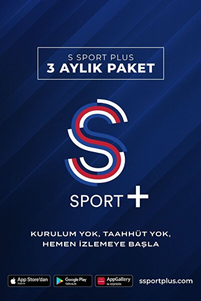 S Sport Plus S Sport 3 Aylık Paket