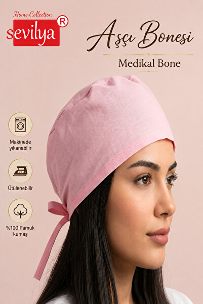 sevilya Aşçı Bonesi Medikal Bone Aşçı Şapkası Cerrahi Bone