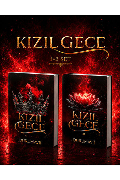 Vera Kitap Kızıl Gece 1-2 (İkili Kutusuz Set)