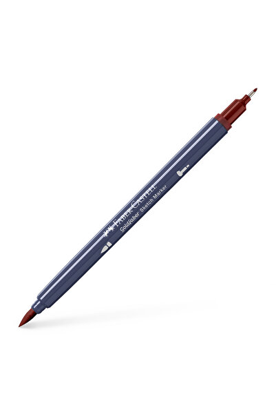 Faber Castell SKETCH MARKER 2 TIPS MAHOGANY 378 GOLDFABER FABER-CASTELL