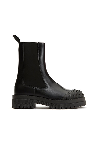 Network Siyah Kadın Deri Bot