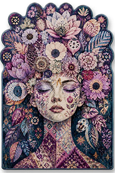 Rugs Modern Halı SDT Kadın Tema Desenli Modern Dokuma Taban Dekoratif Halı sd...