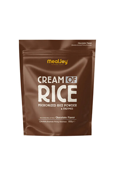 Mealjoy Rice Cream |
Pirinç Kreması Çikolata Aromalı 1000g 20 Servis