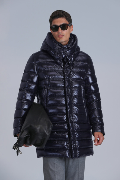 Lufian Albert Goose down Men's Coat Navy Blue