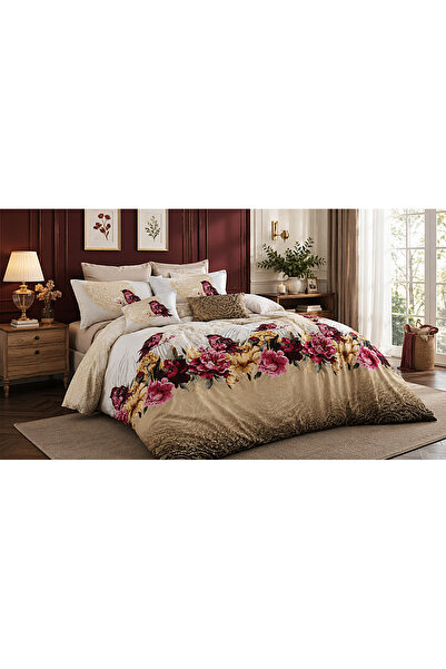 Generic Brand Double Ranforce Duvet Cover Set 100% Cotton Wren